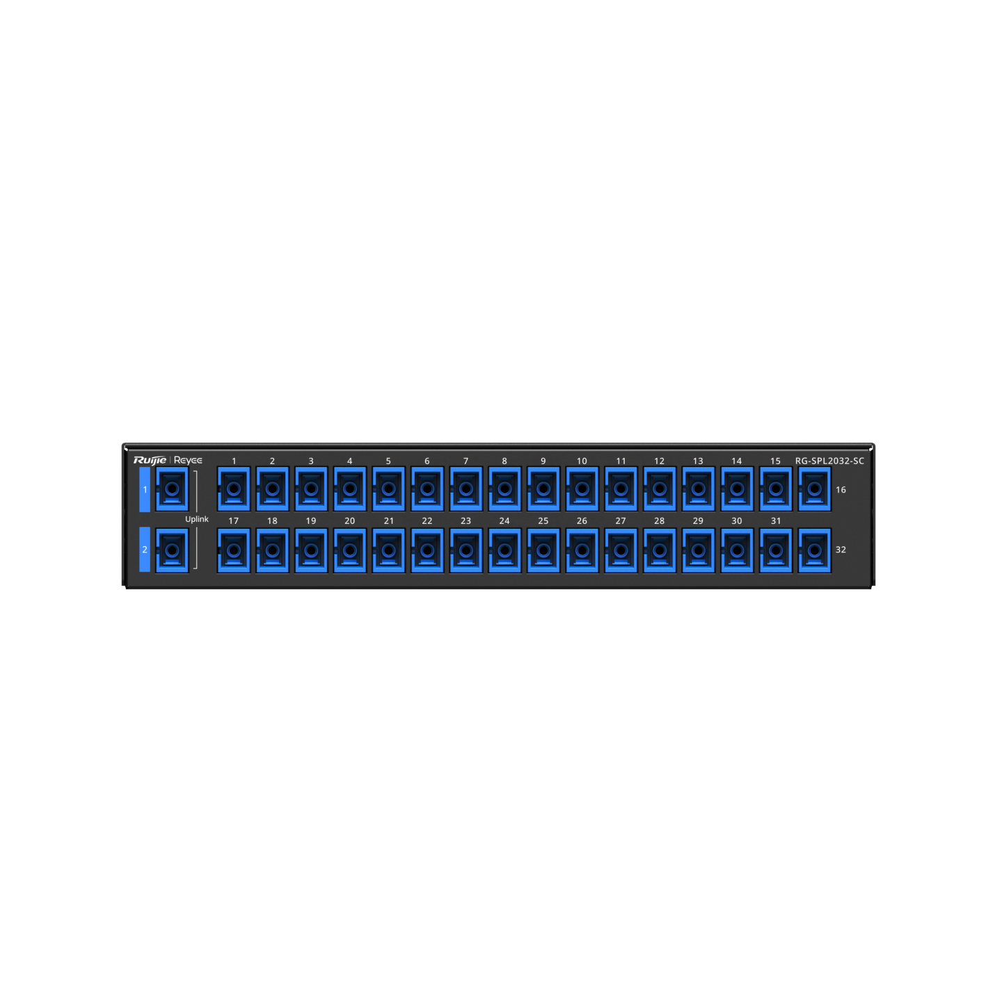 RG-SPL2032-SC, 2-In 32-Out Uniform Optical Splitter